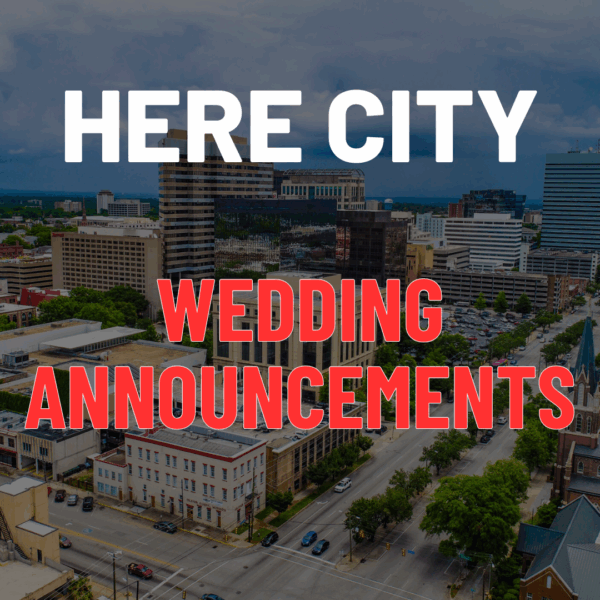 HERE Wedding Announcements